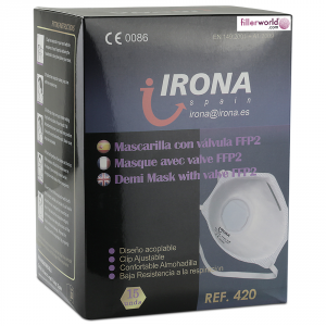 Irona Mask (1 box 15 pieces)  FFP2 Masks (Expires: )