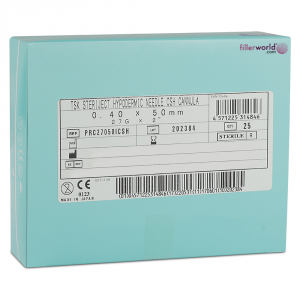 TSK Closed Single Hole Cannula 27G x 50mm (2”) PRC-27050ICSH- Box of 25 (Was £117.00 now £20.00) (Expires: 31/05/2022)